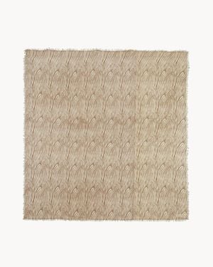 Kujten Effy Plain Marbled Bandana - Natural