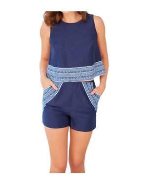 Sail To Sable Zip Back Classic Set - Blue