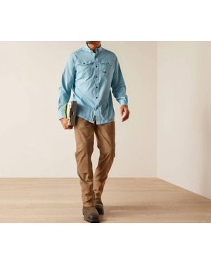 Ariat Rebar Made Toughwork Shirt - Blue