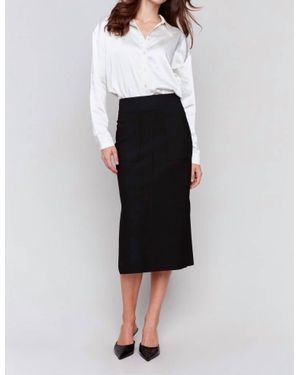 Charlie b Midi Skirt - White