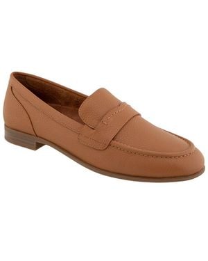 Aerosoles Winona Leather Flat - Brown
