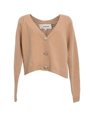 Ba&sh Carila Knitted Cardigan - Natural