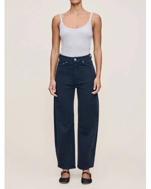 DL1961 Miro Rigid Barrel High Rise Jeans - Blue