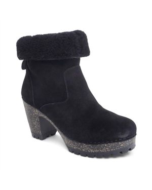 Aetrex Scarlett Fuzzy Boot - Blue