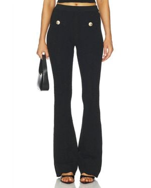 retroféte Joliet Knit Flare Pant - Blue