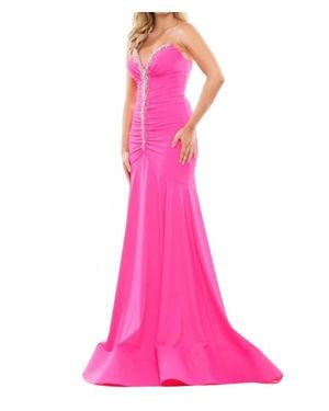 homecoming dress with padding Alyce Paris Sparkly Beaded Homecoming Dress 4825 main image 1