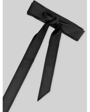 Belle & Bloom Escalate Perforated Belt - Black