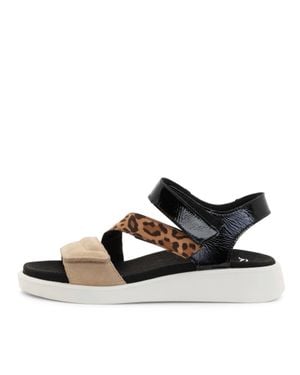 Ara Marina Wedge Sandal - Black