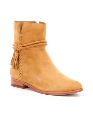 Frye Tina Whipstitch Tassle Boot - Brown