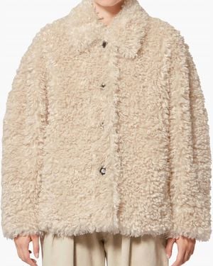 Isabel Marant Tarvey Coat - Natural