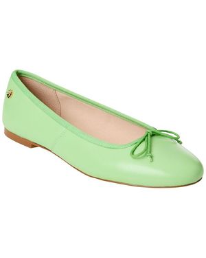 Jack Rogers Bettie Leather Ballet Flat - Green