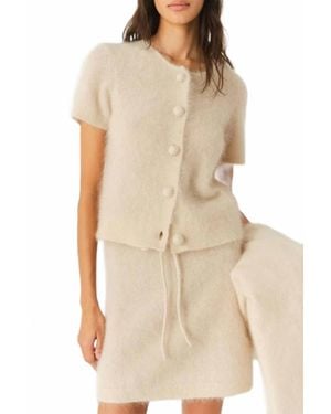 THE GARMENT Roma Mini Skirt - Natural
