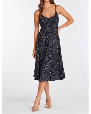 Bishop + Young Jacqueline Smocked Dress - Blue
