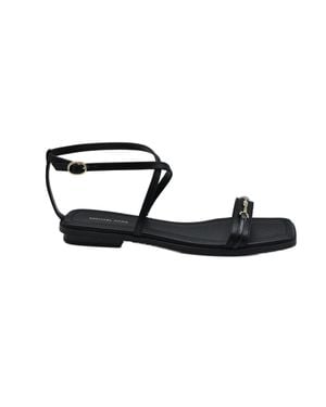 Michael Kors Laced Shoes With Design - Black