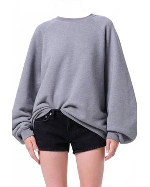 Agolde Valma Sweatshirt - Blue