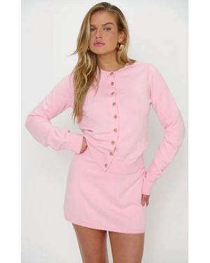 Show Me Your Mumu Josie Straight Mini Skort - Pink