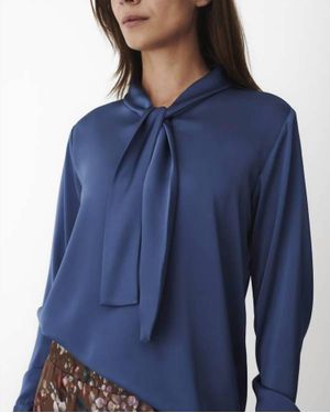 Karmamia Audrey Blouse Top - Blue