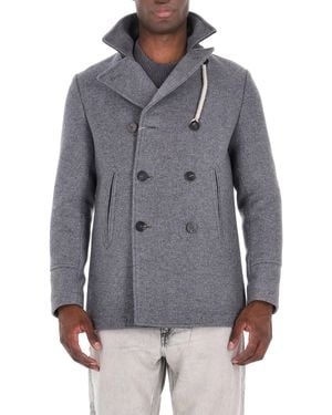 Camplin Iconic Mini Coat For Fw25 - Gray