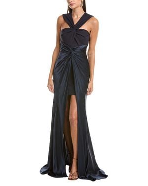 Cinq À Sept Dorit Gown - Blue
