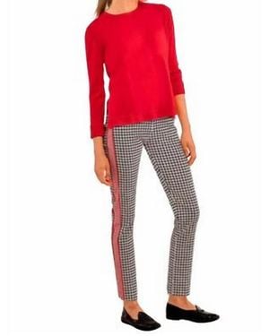 Gretchen Scott Gripeless Pull-On Pants - Red