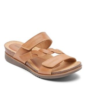Rockport May Cork Slide - Brown