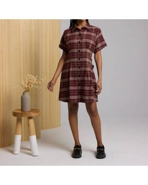 Known Supply Josephine Mini Dress - Brown