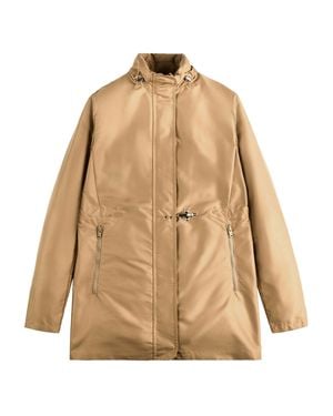 Fay Cappuccino-Toned New Virginia Coulisse Coat - Natural