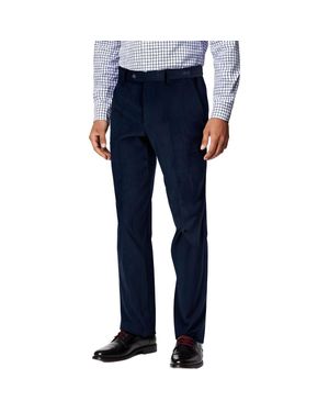 Tommy Hilfiger Hall Stretch Corduroy Dress Pants - Blue
