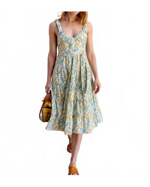 Modafleur Josette Midi Dress - Green