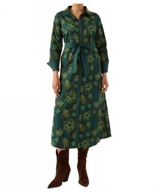 Alivia Waverly Dress - Green