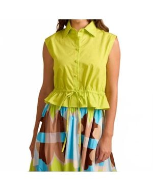 Double A Maggie Top - Green