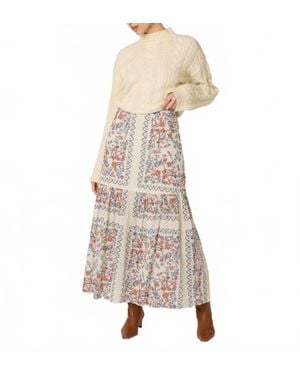 Cleobella Marjorie Ankle Skirt - Natural