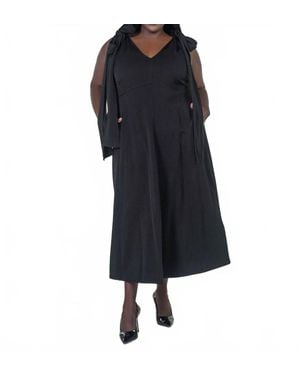 Bitte Kai Rand Sakura Stretch Long Midi Dress - Blue
