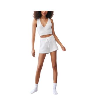 Bella Dahl Sweater Short - White