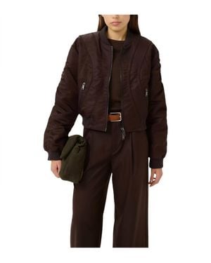 Gestuz Philina Bomber Jacket - Brown