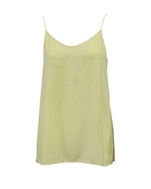 Theory Easy Slip Camisole Top - Green