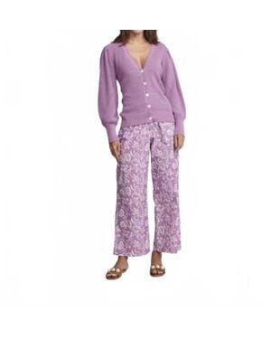 Sundays Mandel Cardigan - Purple