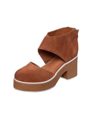 Antelope Iris Suede Sandal - Brown