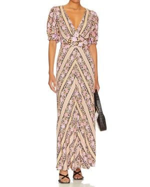 Spell Collective Enchanted Wood Gown - Multicolor
