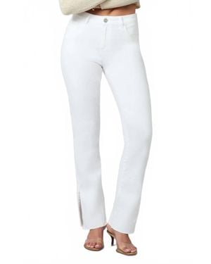 Lola Jeans Billie High Rise Bootcut Jeans - White