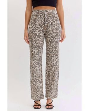 cello High Rise Dad Jeans - Multicolor