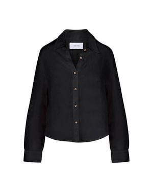 Anemos Phillips Button Down Shirt - Black
