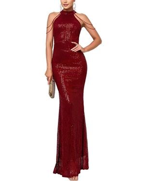 BELLA DESERT Maxi Dress - Red