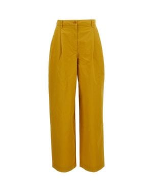 Casey Casey Cotton Sienna Pants - Yellow