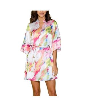 Alden Adair Toni Wrap Dress - Red