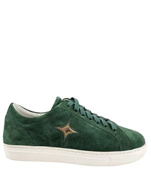 Madison Maison Suede Sirius Star Sneaker - Green