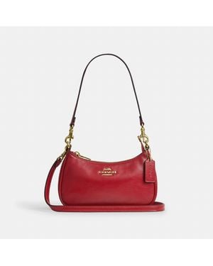 COACH Soft Teri Mini Crossbody Bag - Red