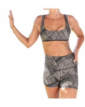 IMS Tori High Rise Short - Gray