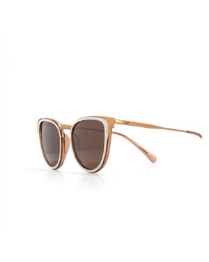 Sunski Catalina Cats Eye Sunglasses - Brown