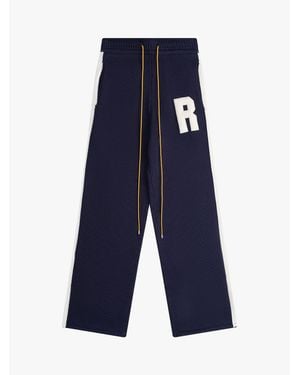 Rhude Fibers Casual Pants - Blue